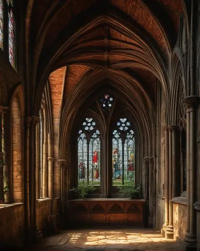 transept,cloister,hammerbeam,lichfield,cloisters,stained glass windows,church windows,maulbronn monastery,buttressing,cathedrals,evensong,presbytery,sacristy,buttresses,sanctuary,episcopalianism,cloistered,alcove,ecclesiastical,buttressed,Art,Classical Oil Painting,Classical Oil Painting 41