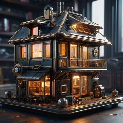 miniature house,dolls houses,wooden house,crooked house,doll house,little house,3d render,small house,crispy house,model house,treasure house,apartment house,half-timbered house,doll's house,ancient house,wooden houses,3d model,victorian,bird house,victorian house,Photography,General,Sci-Fi