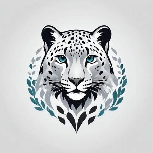 Snow leopard vector pattern, minimalist style,tigon,lionnet,panthera,blue tiger,leos,jaguar,jaguares,zodiac sign leo,tigr,acinonyx,mohan,growth icon,paraiba,animal icons,vector graphic,hosana,lion whi