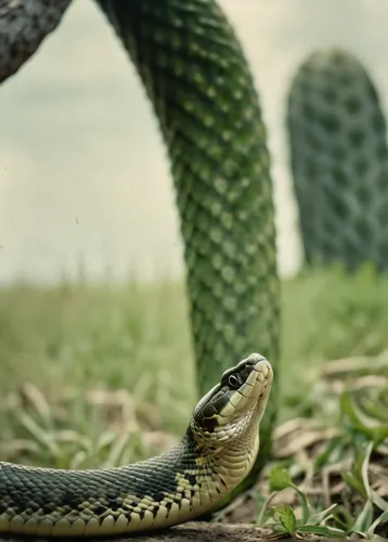 Create a humorous dialogue between a snake and a pickle discussing their different perspectives on life.,grass snake,indian cobra,common garter snake,african house snake,garter snake,western terrestri