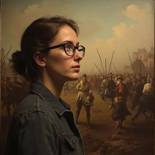 girl in a historic way,sobchak,zalapski,portrait background,shepherdess,artist portrait