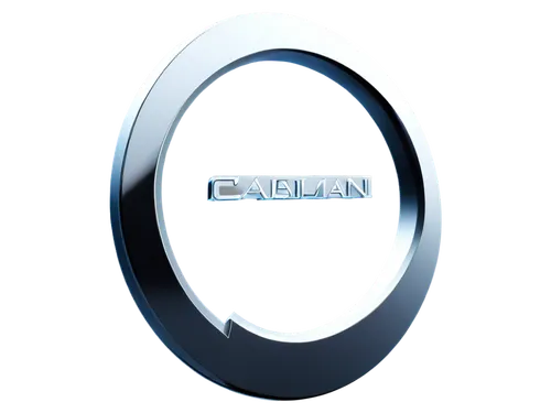 Metallic logo, silver and blue colors, modern design, circular shape, detailed texture, embossed effect, 3D rendering, high-contrast lighting, close-up shot, shallow depth of field, corporate identity