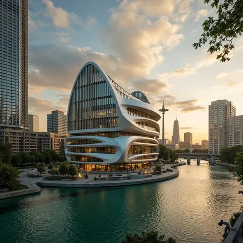 futuristic architecture,calatrava,zorlu,modern architecture,safdie,singapore