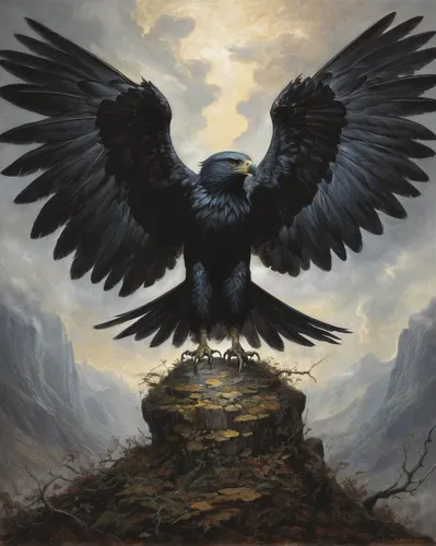 imperial eagle,eagle illustration,eagle,eagles,african eagle,corvidae,of prey eagle,mongolian eagle,eagle drawing,black raven,gray eagle,american bald eagle,golden eagle,bald eagle,sea head eagle,black vulture,corvus,bald eagles,eagle vector,king of the ravens,Conceptual Art,Fantasy,Fantasy 29