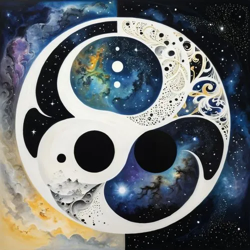 yinyang,yin yang,taoism,bagua,pangu,taoist,panda,universo,gallifreyan,pando,pandeli,pandas,wolong,5 element,global oneness,cosmography,universe,esoteric symbol,earth chakra,trigrams,Conceptual Art,Oil color,Oil Color 02