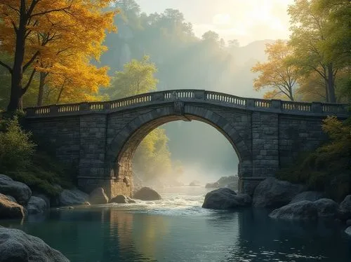 dragon bridge,bridge arch,hangman's bridge,rainbow bridge,stone bridge,angel bridge,scenic bridge,fantasy landscape,oxenbridge,adventure bridge,pont,stone arch,bridge,fantasy picture,old bridge,gapstow bridge,love bridge,landscape background,heaven gate,world digital painting,Photography,General,Realistic