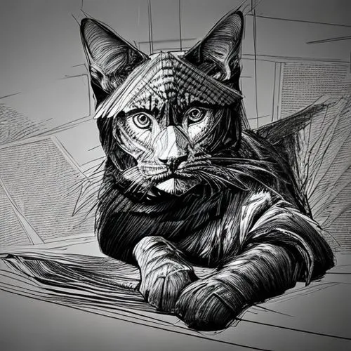 cat line art,drawing cat,line art animal,line art animals,wireframe graphics,egyptian mau,cat vector,silver tabby,cat-ketch,tabby cat,cartoon cat,felidae,doodle cat,american shorthair,gray cat,illustrator,cat cartoon,cat portrait,cat drawings,sphinx,Art sketch,Art sketch,Newspaper