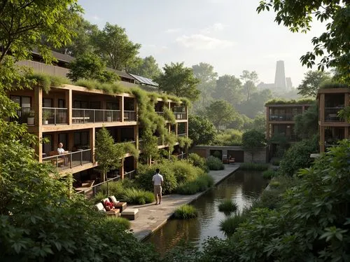 fallingwater,riverwoods,streamwood,cromford,montreat,riverwood,osney,idyllic,brackenridge,castlefield,ecovillage,kidbrooke,apartment complex,biopolis,riverside,barbican,cohousing,wolvercote,creekside,riverworld