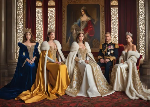 brazilian monarchy,monarchy,order of precedence,royalty,napoleon iii style,princesses,royal,queen s,camelot,women's clothing,imperial period regarding,lionesses,catherine's palace,wedding dresses,pageantry,royal flush,vestment,the victorian era,wax figures,orange robes,Art,Artistic Painting,Artistic Painting 45