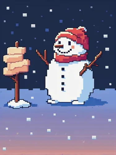 Write a heartwarming story about a lonely snowman marshmallow.,christmas snowman,snowman marshmallow,snowman,christmas snowy background,pixel art,snow man,christmas banner,snowmen,christmas wallpaper,