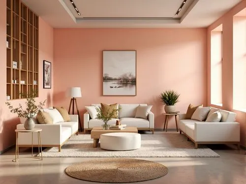 gold-pink earthy colors,mahdavi,contemporary decor,modern decor,livingroom,pink chair,living room,sitting room,interior decor,pink leather,light pink,apartment lounge,cassina,soft pink,soft furniture,interior decoration,minotti,interior design,home interior,salmon pink