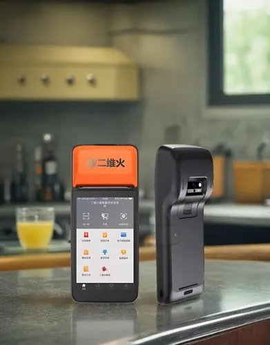 On the counter,a phone on the counter top with a camera mounted to it,sodastream,fuchai,microbrewer,breathalyzers,breathalyser,coffeetogo