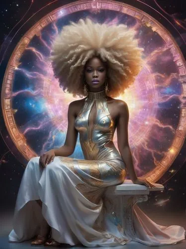 afrofuturism,ororo,afrocentrism,divine healing energy,vodun,binti,Conceptual Art,Fantasy,Fantasy 01