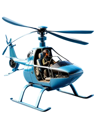 Mechanical helicopter, metal body, rotor blades spinning, detailed cockpit, pilot seat, control stick, futuristic design, metallic luster, morning sunlight, soft focus, shallow depth of field, cinemat