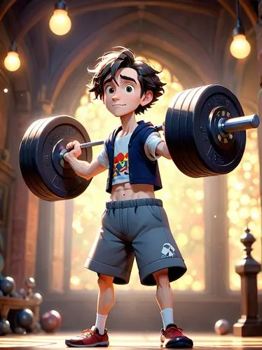 weightlifting,gymboree,dumbbell,barbell,barbells,dumbbells,Anime,Anime,Cartoon