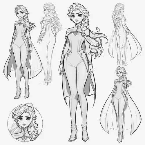 scribbles,studies,concepts,rosa ' the fairy,rosa 'the fairy,oracle girl,the snow queen,mermaid vectors,costume design,fairy tale character,concept art,elsa,fashion sketch,vanessa (butterfly),the beach pearl,doodles,ghost girl,dummy figurin,jasmine,white rose snow queen,Unique,Design,Character Design