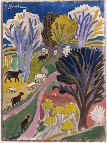 mousseau,matisse,derain,agouron,beckmann,agricultural scene