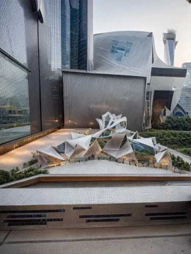 skyscapers,marina bay sands,soumaya museum,hudson yards,roof garden,futuristic architecture,penthouse apartment,largest hotel in dubai,roof landscape,sky apartment,scale model,tallest hotel dubai,roof domes,roof top pool,lotte world tower,roof terrace,abu dhabi,futuristic art museum,dhabi,glass roof,Architecture,General,Futurism,Futuristic Modernism 2