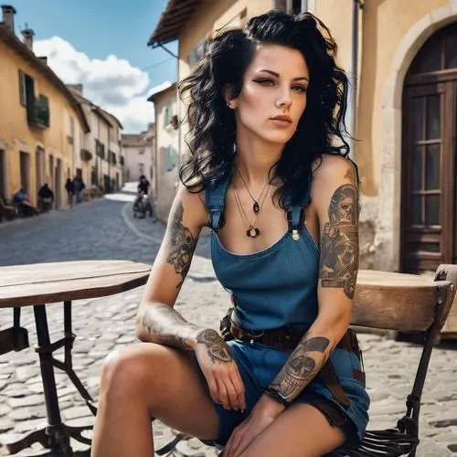 tattoo girl,with tattoo,tattoos,tattooed,tattoo expo,rockabilly style,rockabella,catrina calavera,lira,bella rosa,rosa bonita,greta oto,pisa,hallia venezia,sleeve,sofia,rockabilly,tattoo artist,deadwood,catrina,Photography,General,Realistic