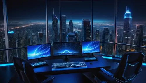 pc tower,computer workstation,cyberport,computer room,cybercity,desktop backgrounds,desktop,desk,blur office background,desktop view,cybertown,fractal design,cyberview,futuristic,cyberscene,monitor wall,desk top,laptop wallpaper,3d background,computable,Illustration,Abstract Fantasy,Abstract Fantasy 21