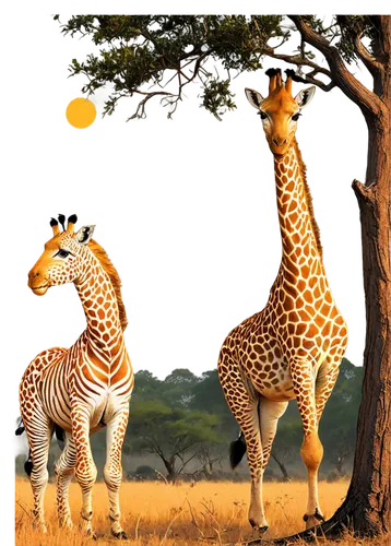 giraffes,two giraffes,savane,giraffe,giraffa,tsavo,melman,serengeti,savanna,giraffe plush toy,savannas,kemelman,cheetahs,tingatinga,forest animals,upregulates,madagascans,ruaha,disneynature,safaris,Conceptual Art,Oil color,Oil Color 07