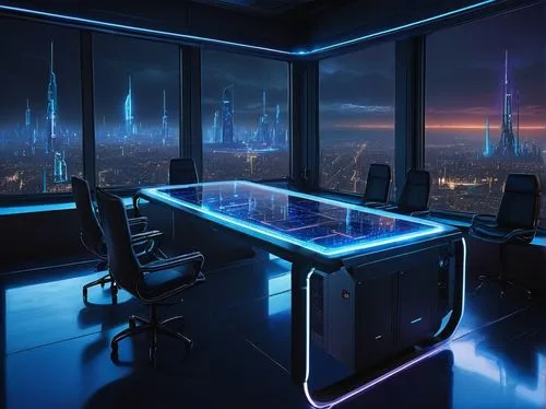 conference room table,conference table,computer desk,boardroom,secretary desk,office desk,desk,blur office background,modern office,conference room,apple desk,computer room,poker table,computer workstation,board room,sky space concept,neon human resources,desk top,futuristic landscape,black table,Conceptual Art,Daily,Daily 08