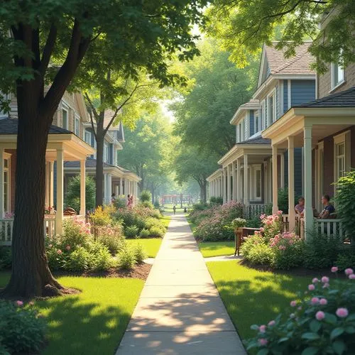 townhomes,sylvania,kulpsville,townhouses,houses clipart,neighborhood,bungalows,tree lined avenue,aurora village,winnetka,old linden alley,row of houses,meadow rues,rowhouses,tree-lined avenue,chestnut avenue,elizabethtown,maplecroft,sidestreet,zionsville,Photography,General,Realistic