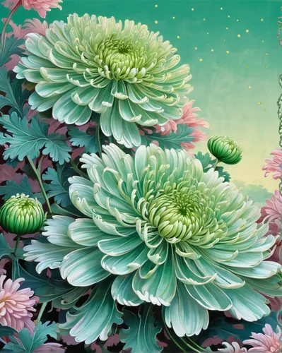 green chrysanthemums,chrysanthemum background,celestial chrysanthemum,chrysanthemums,chrysanthemum flowers,chrysanthemum,garden chrysanthemums,chrysanths,korean chrysanthemum,garden chrysanthemum,siberian chrysanthemum,chrysanthemum exhibition,chrysanthemums bush,dahlia white-green,chrysanthemums bouquet,chrysanthemum stars,garland chrysanthemum,pink chrysanthemums,blue chrysanthemum,pink chrysanthemum,Conceptual Art,Fantasy,Fantasy 24