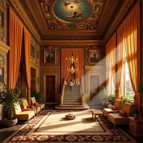 villa d'este,royal interior,entrance hall,villa farnesina,villa cortine palace,ornate room,venaria,ritzau,enfilade,corridor,cliveden,hallway,palazzo,palladianism,villa balbianello,villa borghese,foyer,sitting room,europe palace,miniato