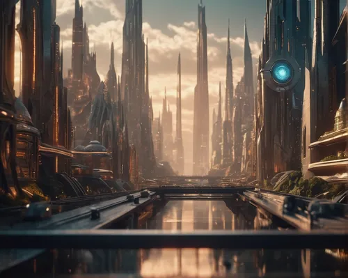 metropolis,futuristic landscape,valerian,fantasia,fantasy city,hall of the fallen,kadala,scifi,ancient city,sci - fi,sci-fi,guardians of the galaxy,sentinel,alien world,sci fi,3d fantasy,fantasy world,dystopian,concept art,apiarium,Photography,General,Cinematic