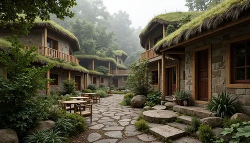 teahouses,korean folk village,alpine village,teahouse,wooden houses,mountain village,longhouses,shaoming,cottages,ryokan,boardinghouses,auberge,ecovillages,sake gardens,guizhou,ecovillage,mountain settlement,traditional village,knight village,house in mountains