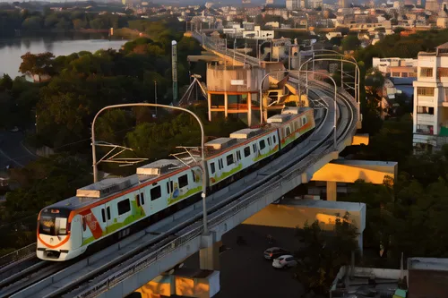 sky train,skytrain,buenos aires,tehran,khartoum,são paulo,addis ababa,green train,flxible metro,metro,porto alegre,hyderabad,kadikoy,light rail train,elevated railway,vedado,odaiba,cairo,electric trai