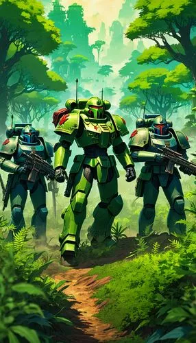 patrol,patrols,mech,mecha,bastion,aaa,storm troops,defense,game illustration,evangelion mech unit 02,cartoon video game background,forest workers,guards of the canyon,cg artwork,transformers,art background,wall,lost in war,game art,mobile video game vector background,Illustration,Japanese style,Japanese Style 03