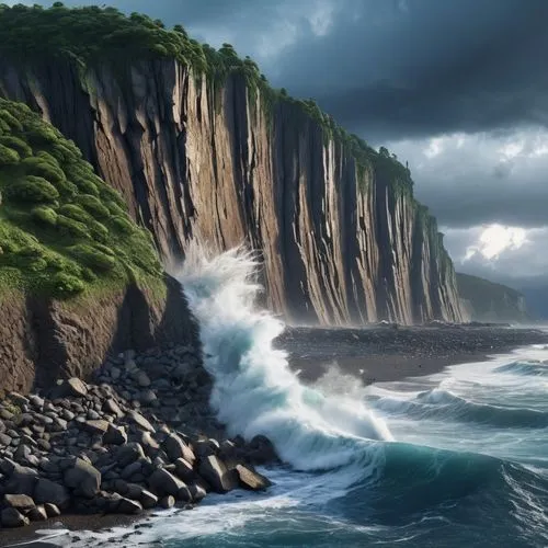 cliffs ocean,cliffsides,cliffs,pancake rocks,coastal landscape,norway coast,cliffside,cliff coast,clifftop,cliff face,japanese waves,cliff top,the cliffs,rocky coast,clifftops,limestone cliff,cliff,seascape,punakaiki pancake rocks,raincoast,Photography,General,Realistic