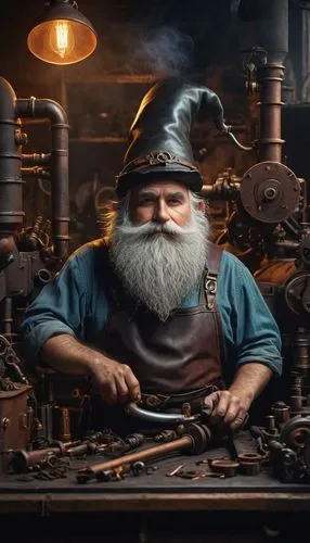 blacksmith,tinsmith,watchmaker,dwarf cookin,steelworker,craftsman,railroad engineer,mechanic,clockmaker,steam engine,geppetto,potter's wheel,steam power,repairman,a carpenter,merchant,metal lathe,metalsmith,engineer,gunsmith,Photography,Documentary Photography,Documentary Photography 15