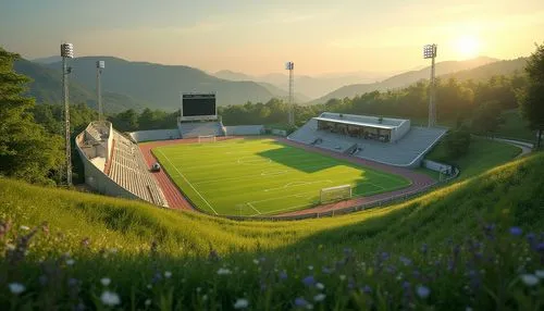 football stadium,frankenstadion,stadionul,stadiums,football field,waldstadion,weserstadion,zentralstadion,stadium,stadio,soccer field,coradia,athletic field,stadia,garmisch partenkirchen ski stadium,sportpark,eisstadion,football pitch,sportverein,forest ground,Photography,General,Realistic