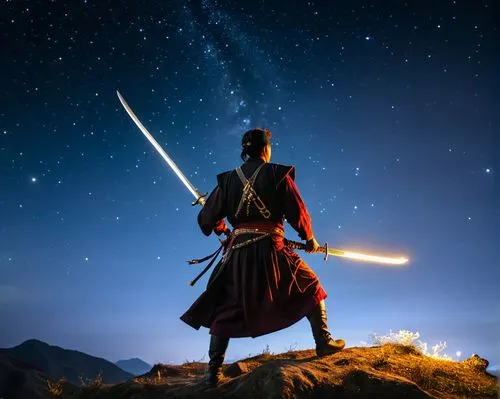 samurai fighter,samurai,night watch,lone warrior,swordsman,yi sun sin,kenjutsu,samurai sword,quarterstaff,eskrima,japan's three great night views,sōjutsu,digital compositing,erhu,japanese martial arts,mulan,biblical narrative characters,sagittarius,the night of kupala,visual effect lighting,Photography,General,Fantasy