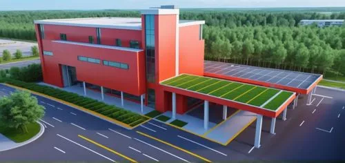 technopark,thermal power plant,solar cell base,skolkovo,biotechnology research institute,sewage treatment plant,Photography,General,Natural