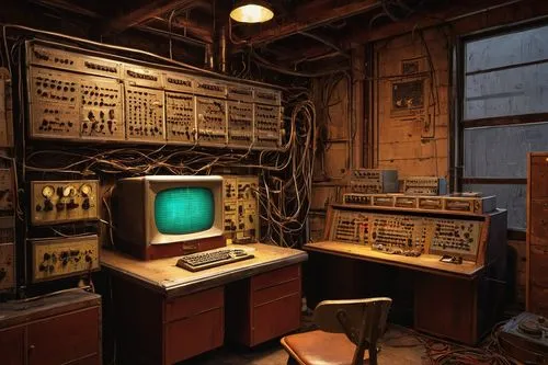 computer room,kienholz,control desk,computer workstation,laboratory,the server room,computer system,control center,workbench,study room,game room,microstation,consulting room,modern office,bureau,switchboard,engine room,wardroom,director desk,doctor's room,Conceptual Art,Daily,Daily 08