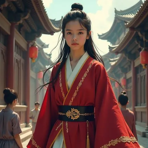 goryeo,sanxia,hanfu,hanbok,jingqian,qianfei