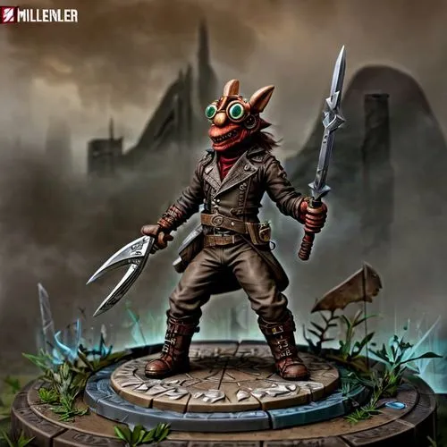 skaven,kobold,chakan,zorkin,slann,chua,mcfarlane,redwall,kvalheim,paizo,eberron,kobolds,mordenkainen,hobgoblin,wolfsfeld,splichal,githyanki,polyergus,vulkan,game figure