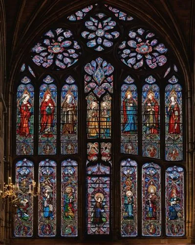 stained glass windows,stained glass window,church windows,stained glass,reredos,panel,church window,altarpiece,ulm minster,aachen cathedral,church choir,presbytery,choir,art nouveau frames,art nouveau frame,iconostasis,polyptych,maulbronn monastery,chancel,transept,Illustration,Paper based,Paper Based 17