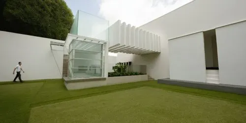 cube house,cubic house,garden design sydney,artificial grass,landscape design sydney,modern house,Photography,General,Realistic