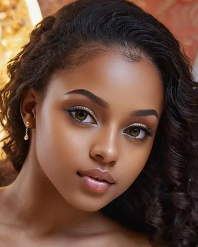 young woman in a short red dress looking over her shoulder,beautiful african american women,ethiopian girl,eritrean,thahane,beautiful young woman,african american woman