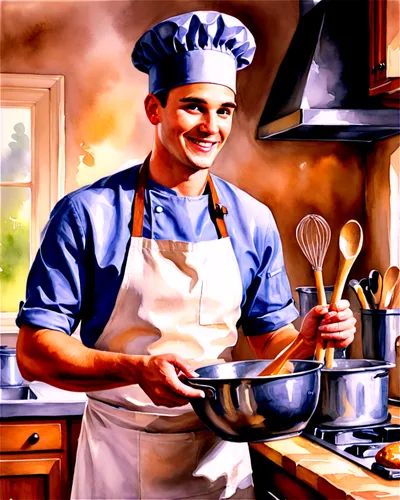 chef,cooking book cover,cook,mastercook,men chef,cookery,foodmaker,cook ware,cucina,workingcook,whisking,retro 1950's clip art,cooks,overcook,cookware,cooking,chef hat,food preparation,food and cooking,stovetop,Illustration,Paper based,Paper Based 24