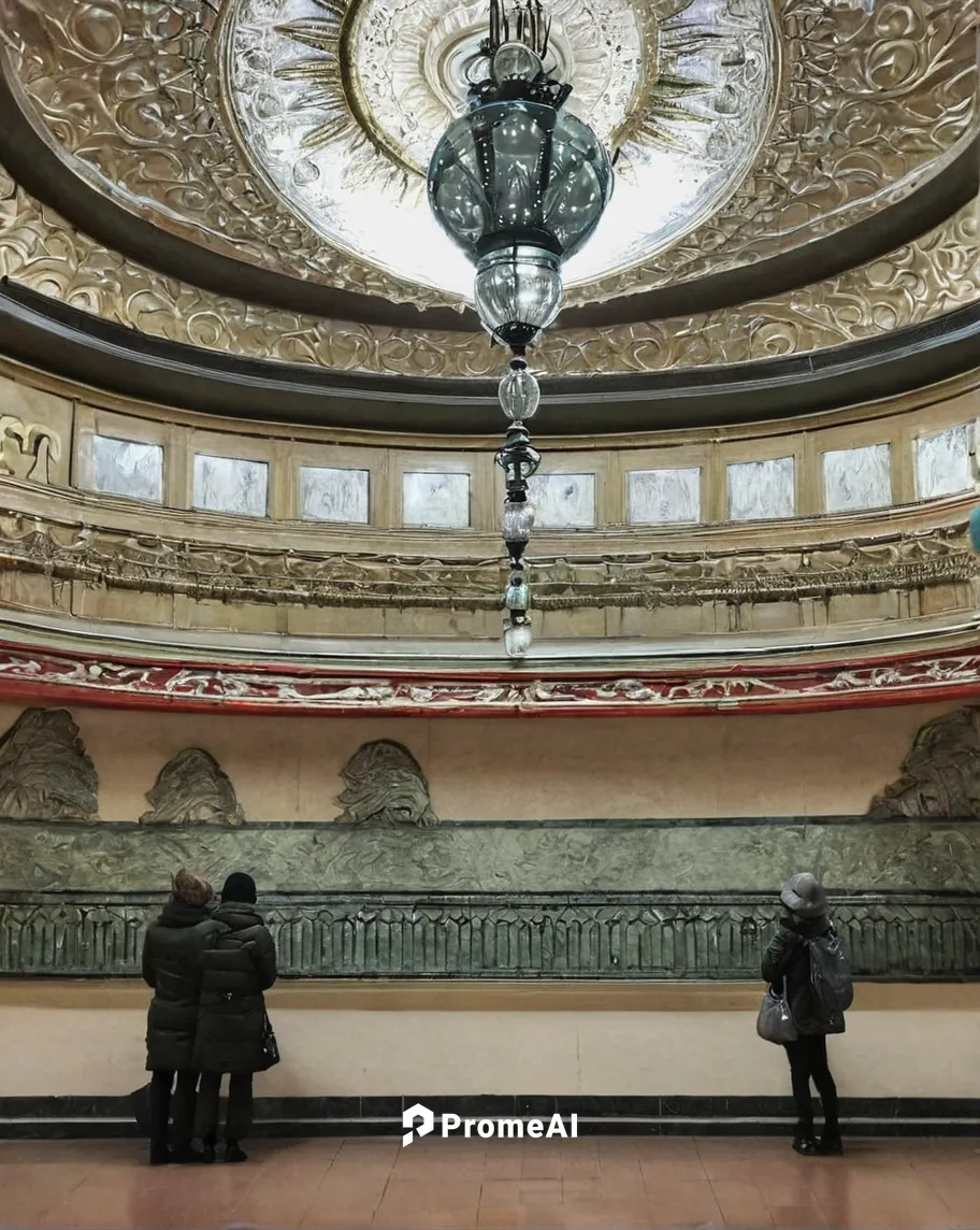 PHOTO: Moscow Metro Station, Russia,kaempferia rotunda,rotunda,hall of nations,the lviv opera house,marble palace,granite dome,the palace of culture,royal interior,sultan ahmet mosque,altar of the fat