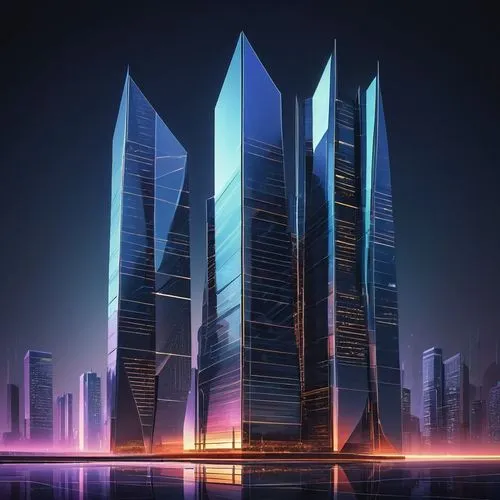 futuristic architecture,cyberport,tallest hotel dubai,cybercity,monoliths,dubay,dubia,supertall,mubadala,largest hotel in dubai,ctbuh,urban towers,skyscraper,guangzhou,glass building,the skyscraper,pc tower,futuristic landscape,unbuilt,skyscrapers,Art,Artistic Painting,Artistic Painting 41