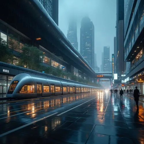 sky train,skytrain,skytrains,light rail train,light rail,electric train,commuters,skyways,streetcars,shenzen,metromover,maglev,shenzhen,cityscapes,guangzhou,transitway,metra,bladerunner,taikoo,high-speed train,Photography,General,Realistic