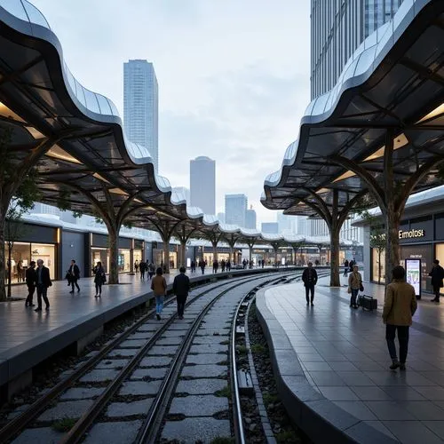 transbay,britomart,metromover,trainshed,montparnasse,ayalon,elevated railway,skytrains,skytrain,shinbashi,friedrichstrasse,uitp,sloterdijk,train platform,courbevoie,tokyo station,sky train,osaka station,chatswood,chamartin