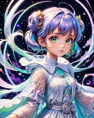 fairy galaxy,diana,kuanyin,rem in arabian nights,ozma,sakuya,rei ayanami,gardenias,galaxy,bns,starcatchers,starry sky,celestial,shimei,melia,cielo,fairie,starry,zhui,galathea,Anime,Anime,Realistic